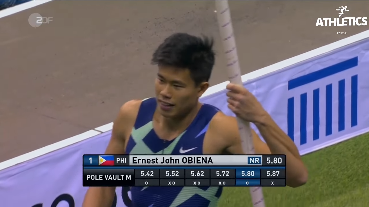 Obiena Snags Gold Shatters Ph Pole Vault Record In Berlin Meet Vsports