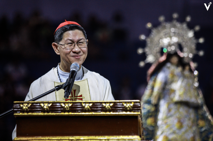 Outgoing Manila Archbishop Luis Antonio Cardinal Tagle